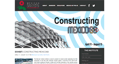 Desktop Screenshot of instituteofmexicodc.org